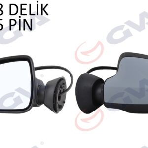 DIŞ DİKİZ AYNASI SOL DUSTER 11 ELEKTRİKLİ ISITMALI ASTARLI KONVEKS 5 FİŞ VM-6802EHPL