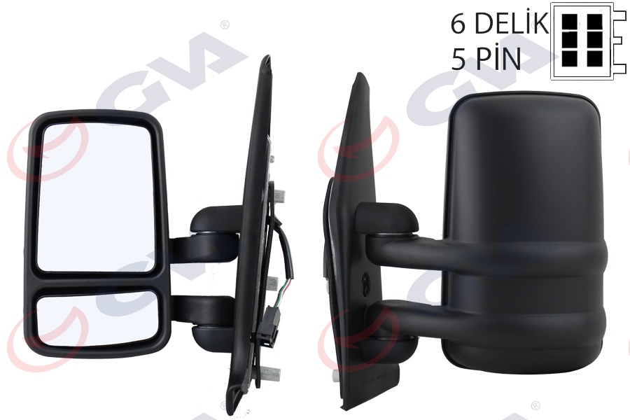 DIŞ DİKİZ AYNASI SOL MASTER-MOVANO 95 ELEKTRİKLİ ISITMALI KONVEKS 7700354142