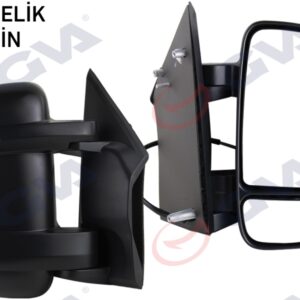 DIŞ DİKİZ AYNASI SAĞ DUCATO-BOXER-JUMPER 06 ELEKTRİKLİ ISITMALI SİNYALLİ KISA KOL KONVEKS 8 FİŞ ÇİFT CAM 735424397-735480887-8153.Y6