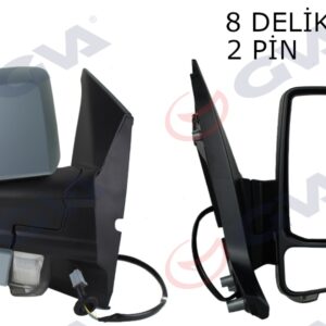 DIŞ DİKİZ AYNASI SAĞ TRANSİT CUSTOM V362 12 17 MEKANİK ASTARLI SİNYALLİ