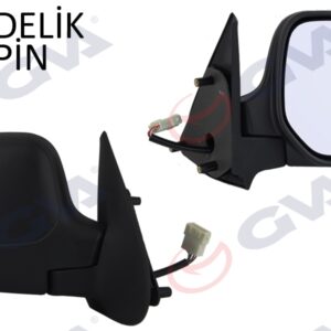 DIŞ DİKİZ AYNASI SAĞ BERLINGO-PARTNER 97 ELEKTRİKLİ ISITMALI KONVEKS 5 FİŞ VM-118EHR