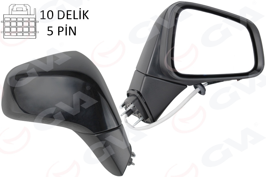 DIŞ DİKİZ AYNASI SAĞ OPEL MOKKA 12 MANUEL KATLANIR