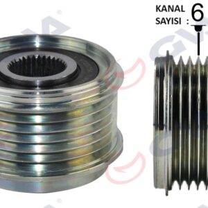 ALTERNATÖR KASNAĞI RENAULT CLIO IV 12  CAPTUR I 13  CLIO V 19  FLUENCE 09 12 KANGOO II 08  MEGANE II-III-IV TALISMAN 15 KADJAR 15 DACIA DUSTER