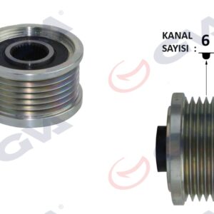 ALTERNATÖR KASNAĞI DOBLO-LINEA 10- /BRAVO 07- 1.6 MJT 6 KANAL 77363948-77364725