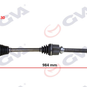 KOMPLE AKS SAĞ RENAULT FLUENCE 09- MEGANE IV 1.5 DCİ 6 VİTES AUTO. 984mm