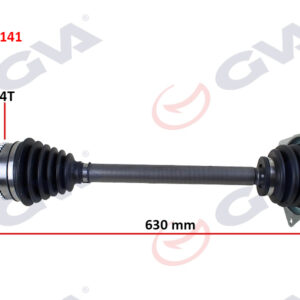 KOMPLE AKS SOL CLIO 2-KANGOO 2 1.5 DCI 02 ABS Lİ 630mm 44DİŞ Kalın Freze 8200236109-8200236110-7711135906