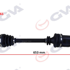 KOMPLE AKS SOL CLIO III 1.5 DCI 05- LOGAN 1.4-1.6-1.5 DCİ 07- 653mm 8200499585-6001548718-8200440187