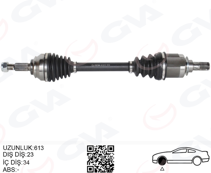 ÖN AKS SOL RENAULT CLIO IV 1.5 DCI A-T 12- 391018401R