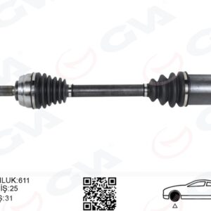 ON AKS SAG KOMPLE DACIA DUSTER 10 4X4 6İLERİ