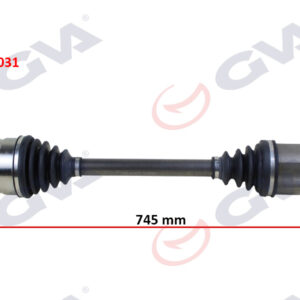 KOMPLE AKS SOL MASTER 3-MOVANO 2.3 DCİ 6 VİTES 10- 745mm 391012360R-391012849R-8200842365