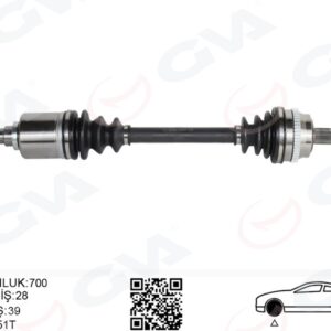 ÖN AKS SOL RENAULT MASTER II FD 2.5 DCI ABSLI 51 DIS 28X39 06-10 8200414939-8200776533-8200776523
