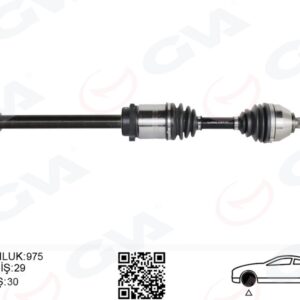 ÖN AKS SAĞ RENAULT KOLEOS HY 2.0 DCI A-T 08-14