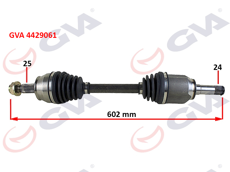 KOMPLE AKS SOL MİLLİ AKS LALE Lİ DOBLO 1.3 MJT 10 602mm