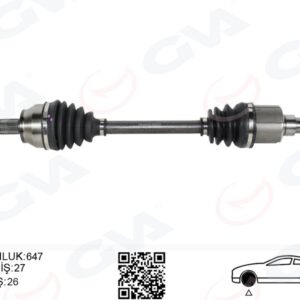 KOMPLE ÖN AKS SOL CONNECT 14  1.6 TDCI