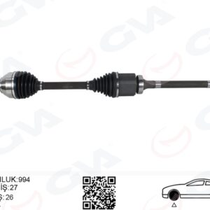 ON AKS KOMPLE SAG KUGA I 08 13 2.0 TDCI