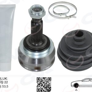 AKS KAFASI SETİ DIŞ SKODA FAVORIT 1.3 89-97 - FELICIA 1.3-1.6-1.9D 94-01
