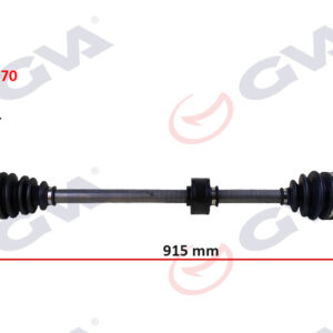 KOMPLE AKS SAĞ TOYOTA COROLLA 1.4L 1.6L 4ZZ-FE 3ZZ-FE ZZE120 ZZE121 VVTi 02-06 ABS li 26x23 - ABS 48 diş komple boy 915mm 4341002240