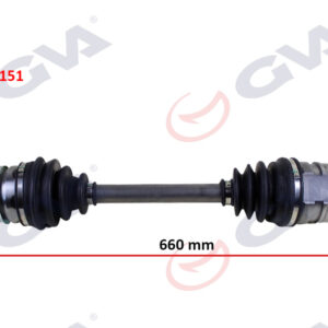 KOMPLE AKS SOL TOYOTA AURIS. COROLLA 1.4L 1NDTV NDE150 D-4D dizel 07-13 26x20 komple boy 660mm 4342002620-4342002621