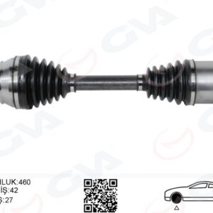 KOMPLE AKS SAĞ/SOL AUDI A4-A5 1.8TFSI-2.0 TDI 08-