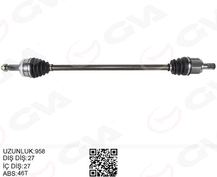 KOMPLE AKS ÖN SAG HYUNDAI I30 GD 1.6 CRDI ABSLI 11-17