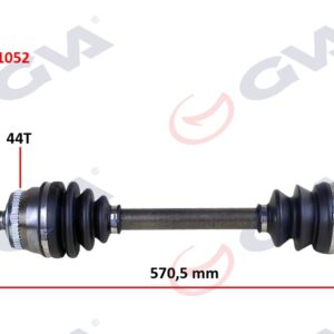 KOMPLE AKS SAĞ HYUNDAI ACCENT ADMIRE 1.5L D3EA CRDI 3 silindir 02-05 ABS li 25x 24 2 - ABS 44 diş komple boy 570mm 4950125955-4950125905