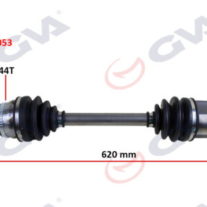 KOMPLE AKS SOL HYUNDAI ACCENT ADMIRE 1.5L D3EA CRDI 3 silindir 02-05 ABS li 25x25 - ABS 44 diş komple boy 620mm 4950025955-4950025905