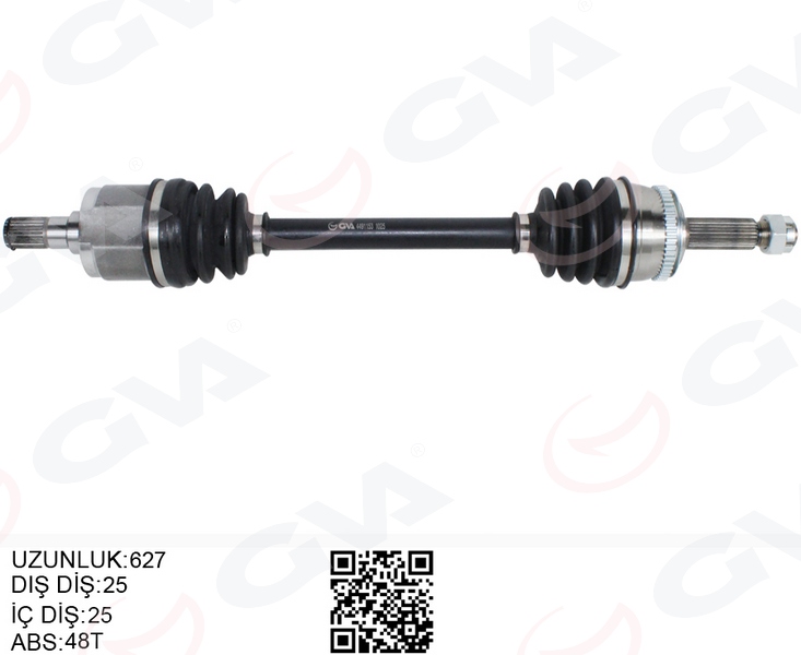 KOMPLE AKS ÖN SOL ABSLI HYUNDAI GETZ TB 1.3i-1.4i-1.6i 02-08