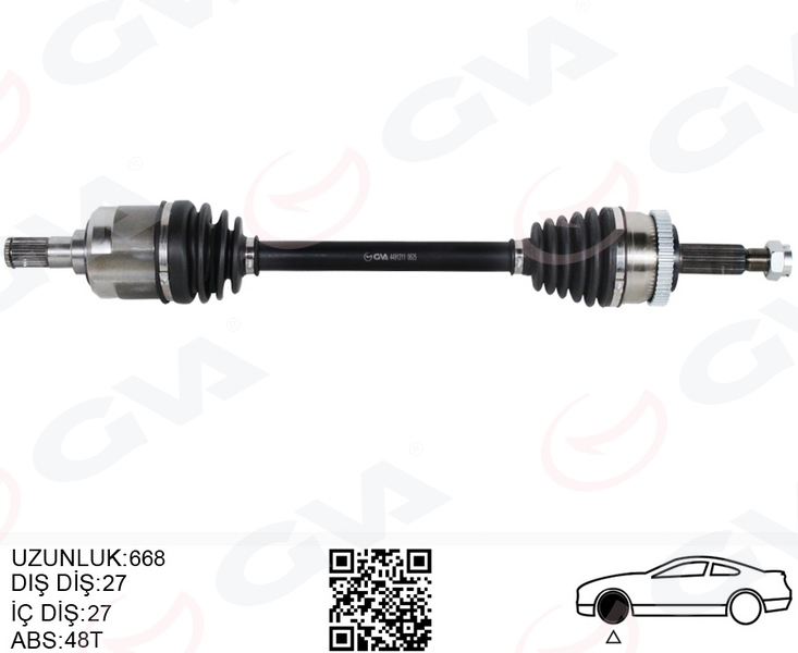 KOMPLE AKS ÖN SOL HYUNDAI TUCSON JM 2.0 CRDI ABSLI 04-10