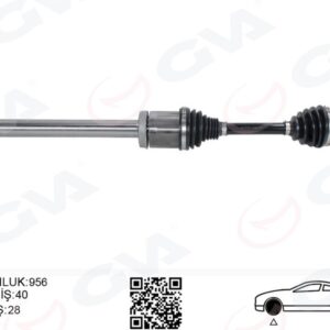 ÖN AKS KOMPLE SAĞ VOLVO S60 II 15 2.0 D-T6-T5 S80 II D4-T6 15 V60 I 13 V70 III 13 OTOM.SANZIMAN 50785570-31437520-36010056