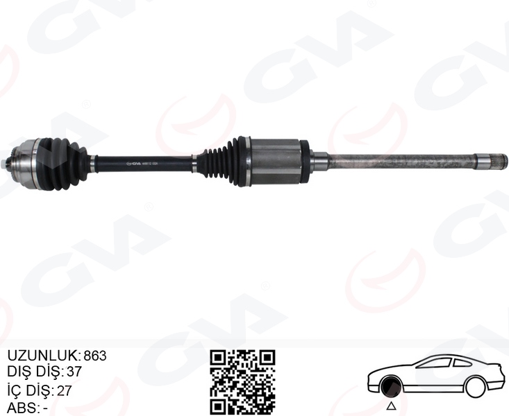 KOMPLE AKS ÖN SAĞ BMW F10 F12 F13 F06 xDrıve 863MM
