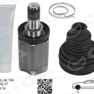 AKS MILI ÖN İÇ SOL BMW F20 F30 F32 F34 F36 F10 F12 F13 F06 F07 F01 E70 F15 E71 E72 xDrıve SANZIMAN TARAFI UZUNLUK- 184MM