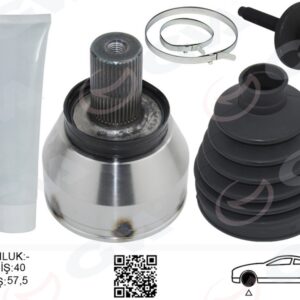 AKS KAFASI DIŞ ÖN SAĞ-SOL S60 II 10 V70 III 07-16 GALAXY 2.0 TDCi 06-15 MONDEO IV 2.0 TDCI 07-14