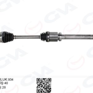 ÖN AKS KOMPLE SAĞ SAG S60 II VOLVO 1.6 D2 10 15 S80 II 1.6D 10  V60 VOLVO 1.6 10 15 V70 III VOLVO 1.6 D2 07 15 6 VİTESLİ OTOMATİK ŞANZIMAN İÇİN