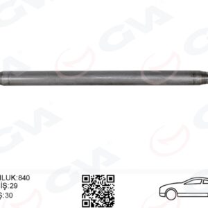 AKS MILI ARKA SOL KALIN KISA 840mm MERCEDES SPRINTER B906 . VW CRAFTER 30-35-50 Z:29-30