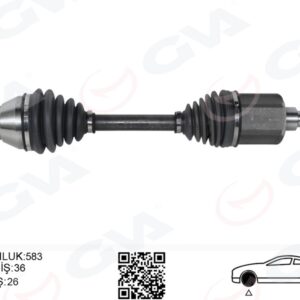 ÖN AKS KOMPLE SOL VOLVO C30 10 D2 S40 II 10 D2 V50 10 D2 MEKANİK ŞANZIMAN 6 VİTES