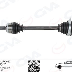 ÖN AKS KOMPLE SOL VOLVO S40 I 1.6-1.8 1.9DI 1.6 99 04 V40 I 1.6-1.8 1.9DI 1.6 99 04