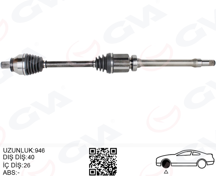 ON AKS SAG KOMPLE S60 II 1.6 D 11 15 S80 II 1.6 D DRIVe 10 15 V70 III 1.6 D 10 15 V60 I 1.6 DRIVe 11 15 36002894-36002898-31259787
