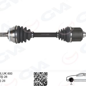 KOMPLE AKS SOL V40 I 2.0 T 00 03 S40 I 2.0 T 97 03 OTOMATİK ŞANZIMAN 8251542-8602189