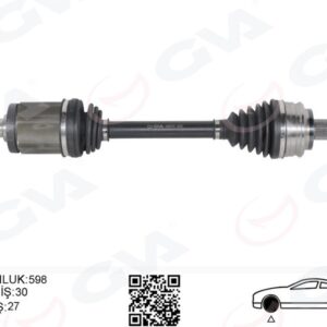 KOMPLE AKS ÖN SOL BMW X3 E83 04 11 598MM 31607529201-31603450565-31603450563