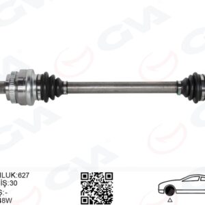 KOMPLE AKS ARKA SOL BMW X3 E83 04 627MM 31217540115-33213428179