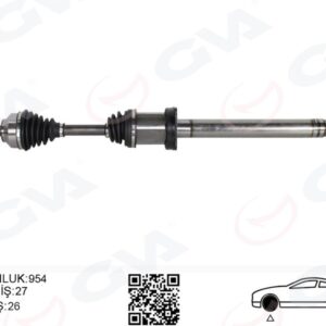 KOMPLE AKS ÖN SAĞ JAGUAR X-TYPE I X400 2.2 D 954MM C2S24982-C2S29730-C2S39944-C2S40434