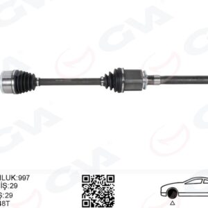 KOMPLE AKS ÖN SAĞ DISCOVERY 3 L319 DISCOVERY 4 L319 R.R SPORT I L320 997MM