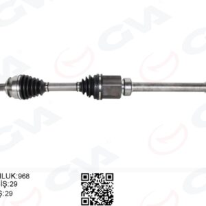 KOMPLE AKS SAĞ NISSAN QASHQAI 1.6L Dci R9M dizel J11 13-  OTOMATİK VİTES