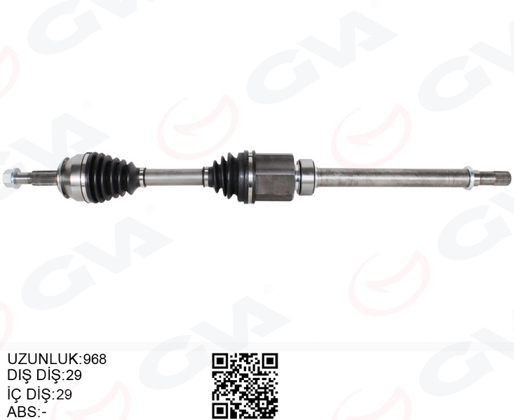 KOMPLE AKS SAĞ NISSAN QASHQAI 1.6L Dci R9M dizel J11 13- OTOMATİK VİTES