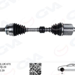 KOMPLE AKS SOL NISSAN QASHQAI 1.6L Dci R9M dizel J11 13- OTOMATİK VİTES