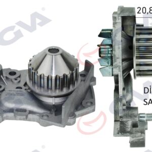 DEVİRDAİM R19-R9-CLIO-EXP 1.4 ENJ. E6J-E7J PA412