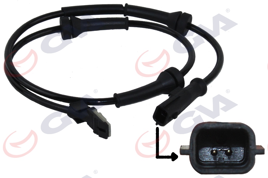 ABS SENSORU ON MERCEDES CITAN W415 12 . RENAULT KANGOO 08 A4159052900-8200441401