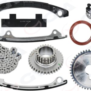 EKSANTRİK ZİNCİR SETİ NISSAN X-TRAIL 2.0L QR20 T30 01-06 2.5L QR25DE T30 01-06 / PRIMERA 2.0L QR20 P12 03-  BALANS ZİNCİRİ VE BALANS GERGİSİ YOK