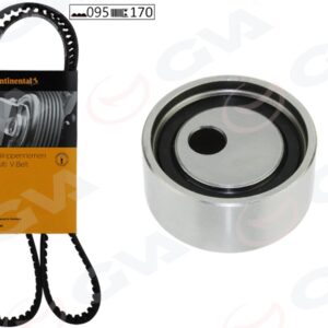 EKSANTRİK GERGİ KİTİ RENAULT CLIO I 90 98 R19 88 95 MEGANE I 96 99 095x170 1.2-1.4-1.6 7701472726-7701469833-1307700QAD