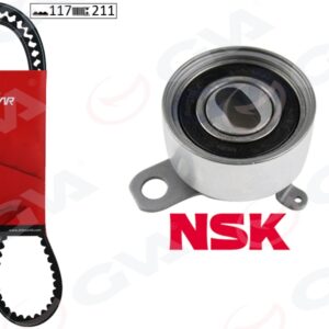TRİGER KAYIŞ SETİ EKSANTRİK SETİ TOYOTA COROLLA 1.6L 4A-FE enjeksiyonlu AE101 AE111 92-00 1 KAY IŞ 1 RULMAN 117x210